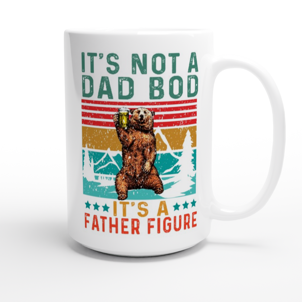 It's Not A Dad Bod Tall Mug. Enjoy your favorite drink in this trendy drinkware. Perfect gift for any occasion.