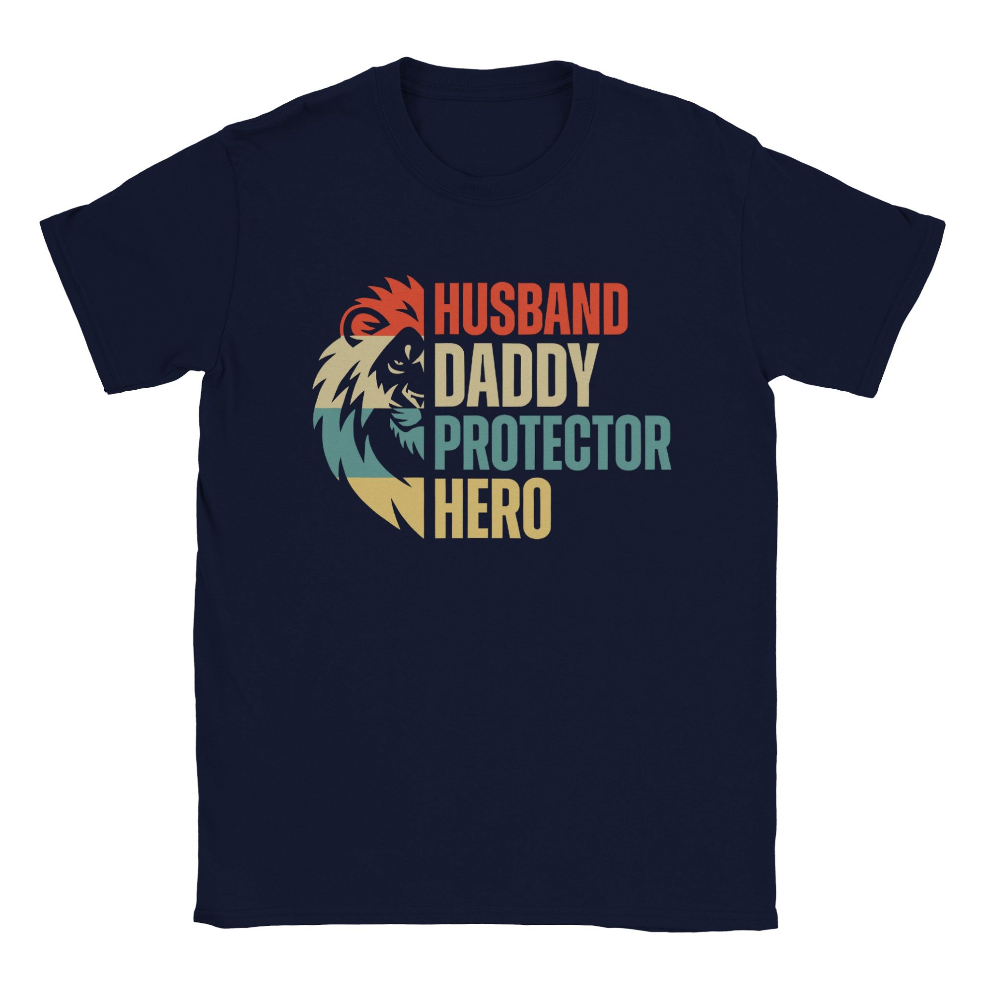 Husband Daddy Protector Hero T-Shirt